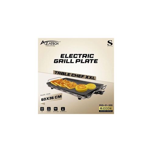 Plaque À Grillade Plancha Barbecue Électrique Inoxydable