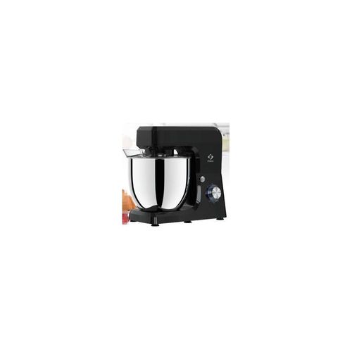 Robot Pétrin Multifonctions 2000 W – Bol Inox 8 L, 6 Vitesses, Noir