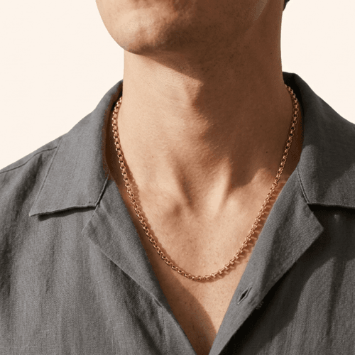 Chaîne Homme En Or Jaune 18 Carats – Élégance Intemporelle Et Raffinée