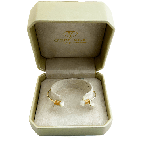 Bracelet Chaîne Or Rose 18k Diamant Naturel Éclat Discret, Élégance Raffinée