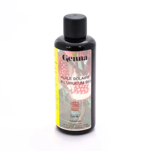 Huile Solaire À L’urucum Bio 