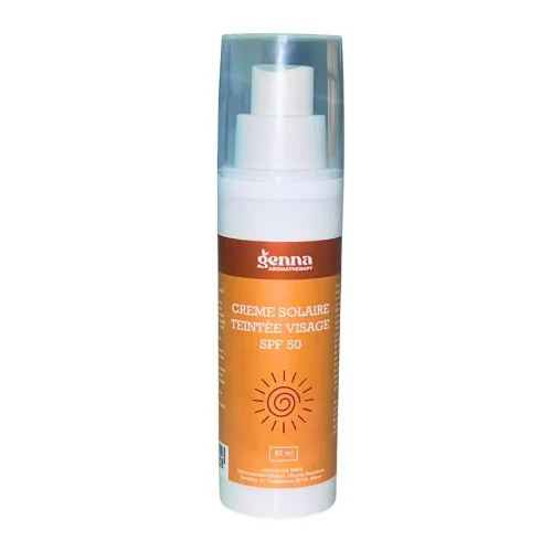 Crème Solaire Teintée Visage Spf 50