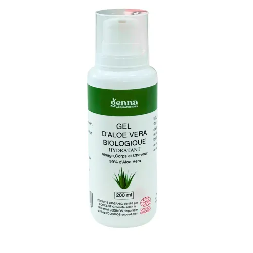 Gel D’aloe Vera Biologique Hydratant : Visage, Corps Et Cheveux