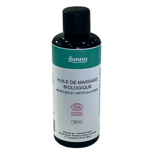 Huile De Massage Biologique Muscles Et Articulations 
