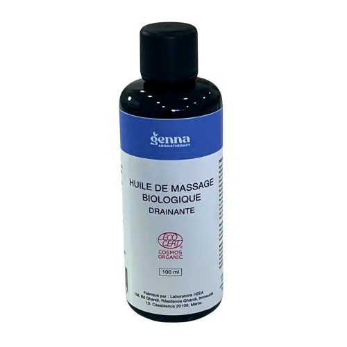 Huile De Massage Biologique Drainante 