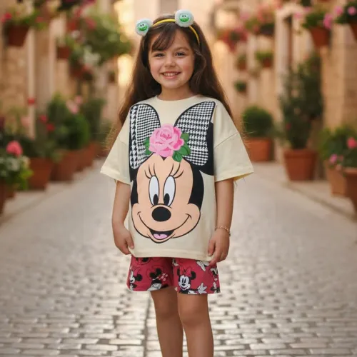 Minnie – زي بناتي بتفاصيل فنية
