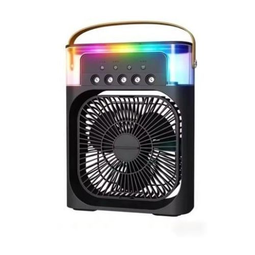 Ventilateur Climatiseur Portable Usb – Mini Air Cooler Avec Brumisateur, 3 Vitesses