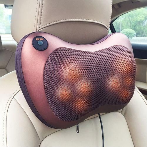 Coussin De Massage Chauffant - 8 Rouleaux Motorisés - Fp-8028