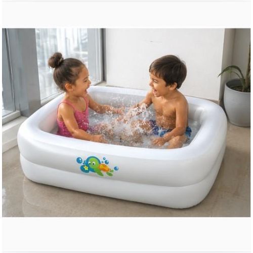 Baignoire Gonflable Bébé 0-3 Ans & Enfant - Portable Scrub-a-dub