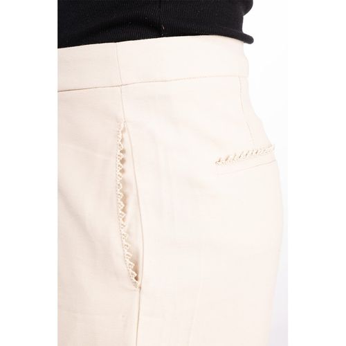 Pantalon Large À Galons