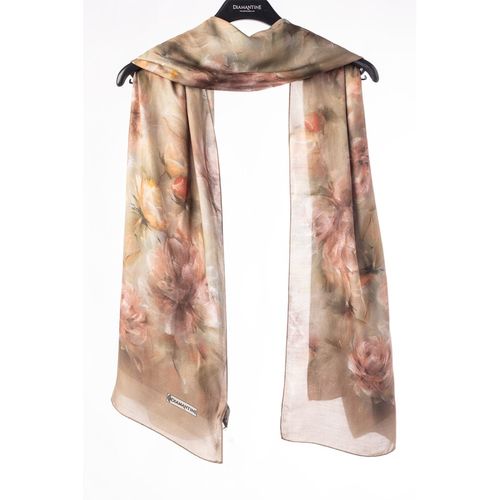 Châle Floral Flouté