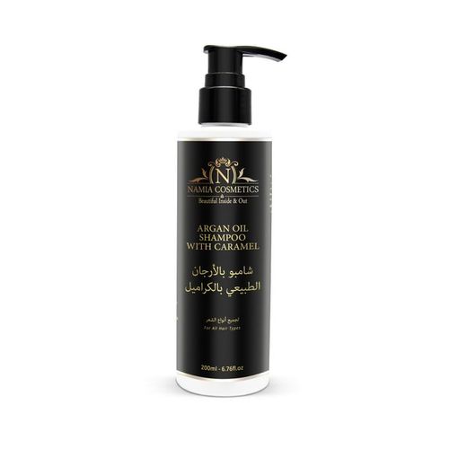 Shampoing À L'huile D'argan Et Au Caramel