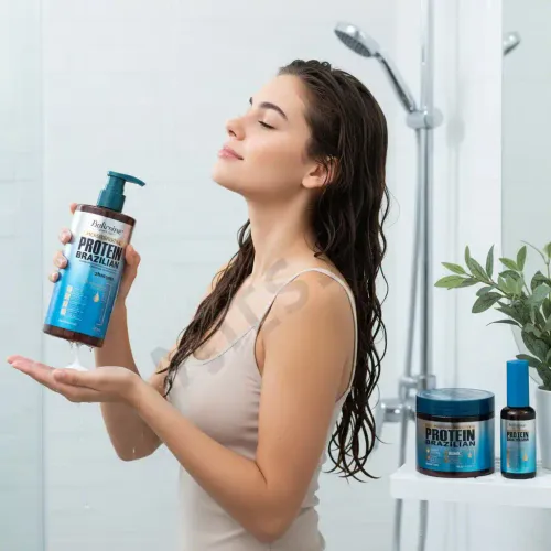 Pack Cheveux : Shampoing + Masque  + Sérum -  Sans Sulfate, Protein Brazilian