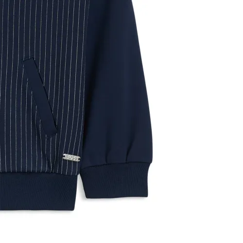 Veste En Tissu Extensible Raye
