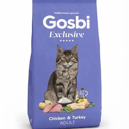 Croquettes Exclusive Poulet Et Dinde Pour Chat Adulte