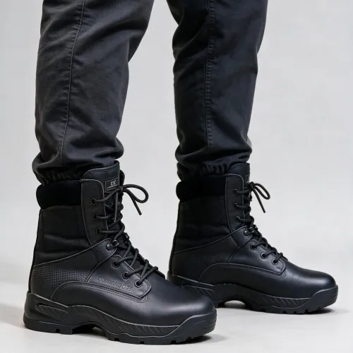 Bottines Tactiques Commando Boots 9 Noires