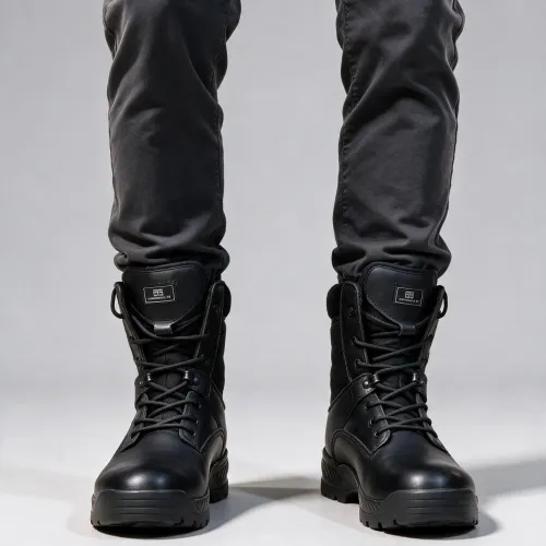 Bottines Tactiques Commando Boots 9 Noires
