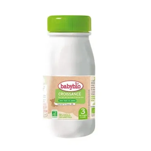 Lait Croissance Liquide Bio 3ème Âge 12 Mois Et Plus Lait Infantile