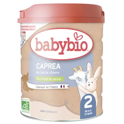 Caprea 2 Lait Infantile Bio De Chèvre 2ᵉ Âge, 6 À 12 Mois