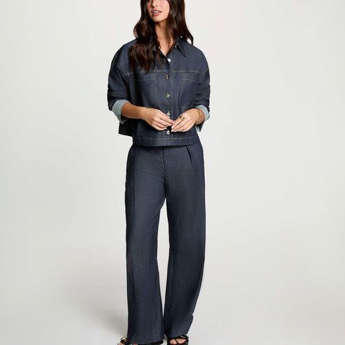 Jean Droit Taille Haute