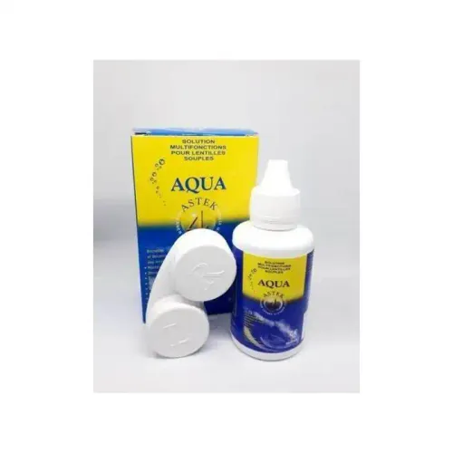 Solution D'entretien Pour Lentilles Souples Avec Étui Porte-lentilles