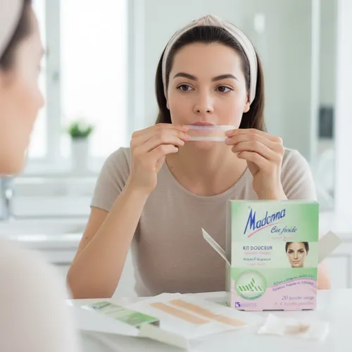 Bandes De Cire Froide - 20 Bandes Pour Visage Et Corps