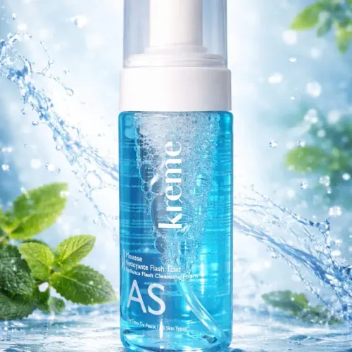 Mousse Nettoyante Flash Eclat Tous Types De Peaux