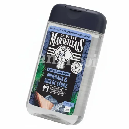 Le Petit Marseillais Gel Douche Minéraux Et Bois De Cèdre