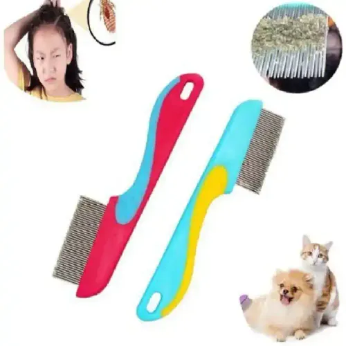 Peigne Anti-poux - Non Spécifié - Acier Inoxydable - Poignée Antidérapante - Ultra-dense- Couleur