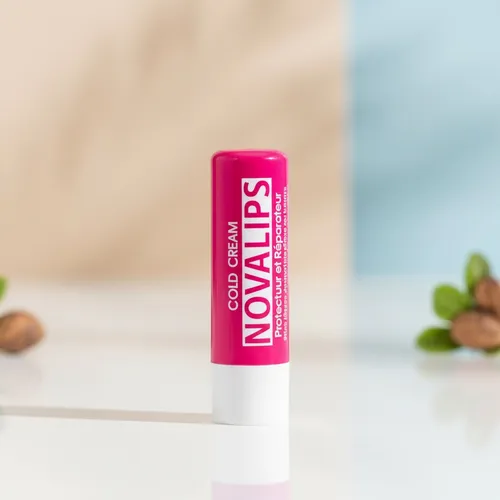 Acofarma Novalips Cold Cream Stick À Lèvres Hydratant Rose 4g