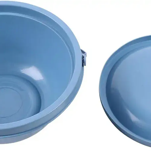 Chaise De Toilette Fixe Chromée Avec Bassin En Pvc - Hauteur Réglable