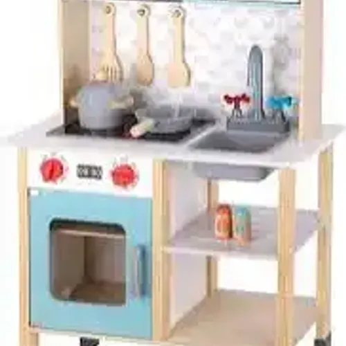  Ensemble De Cuisine En Bois 10 Pièces - Jeu D'imitation