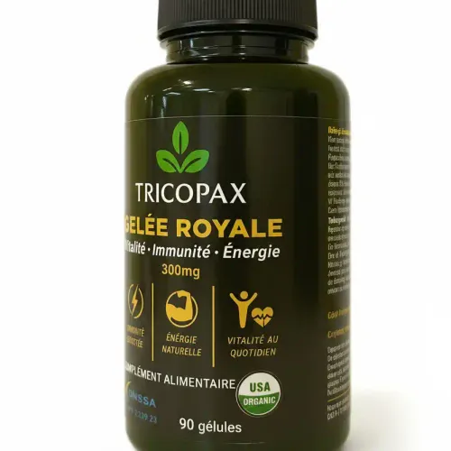 Tricopax Gelée Royale 300mg - 90 Gélules
