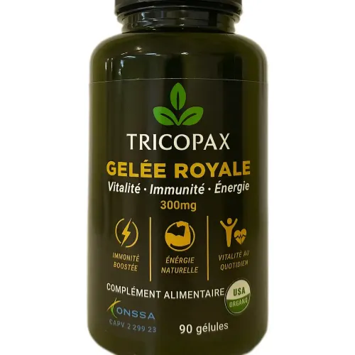 Tricopax Gelée Royale 300mg - 90 Gélules