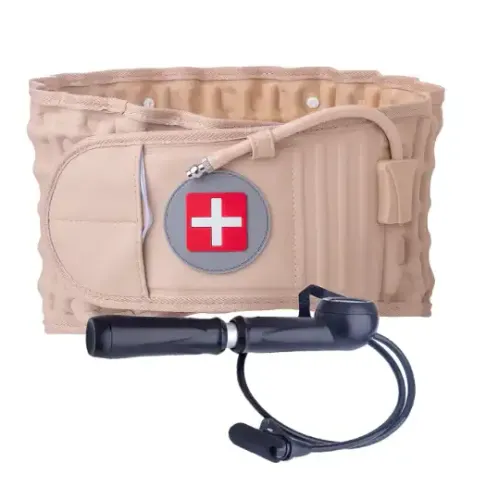 Ceinture Lombaire Gonflable De Décompression – Soutien Du Dos Et Soulagement Des Maux De Dos