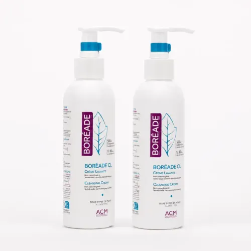 Boréade Cl Crème Lavante Apaisante Acm – Nettoyant Visage Peaux Sensibles