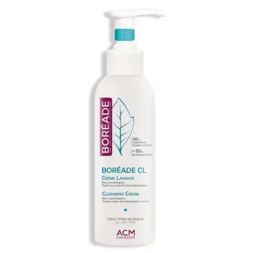 Boréade Cl Crème Lavante Apaisante Acm – Nettoyant Visage Peaux Sensibles