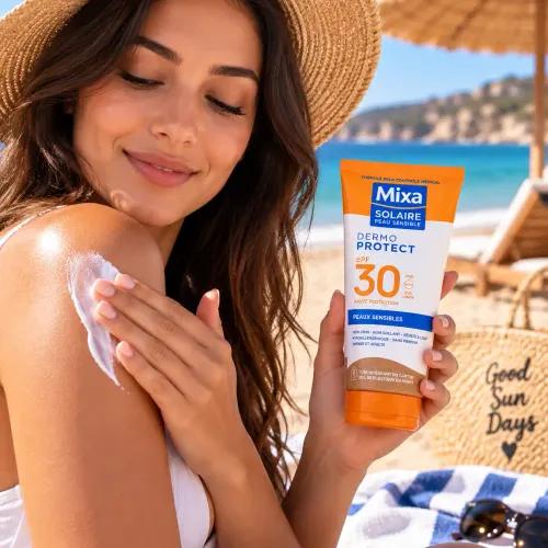 Mixa Solaire Dermo Protect Spf 30 – Haute Protection Peaux Sensibles – Enfant & Adulte