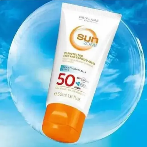 Sun Zone Spf 50 – Crème Solaire Visage & Zones Exposées 