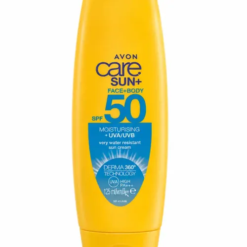 Care Sun+ Crème Solaire Hydratante Spf 50 – Visage & Corps – Très Haute Protection