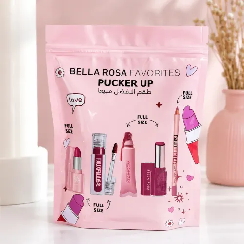 Favorites Pucker Up – Coffret Maquillage Complet Lèvres 5 Pièces – Full Size