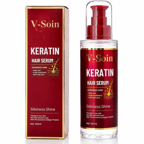 Kératine Haïr Sérum Sérum Capillaire Réparateur À La Kératine Pour Cheveux Abîmés