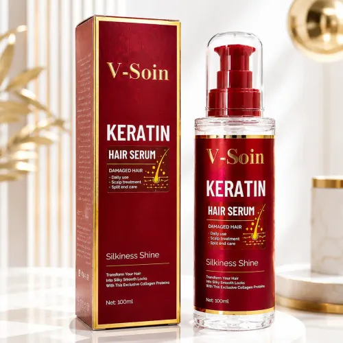 Kératine Haïr Sérum Sérum Capillaire Réparateur À La Kératine Pour Cheveux Abîmés