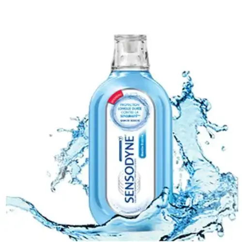 Sensodyne Bain De Bouche Menthe Fraîche – Protection Longue Durée Contre La Sensibilité Dentaire