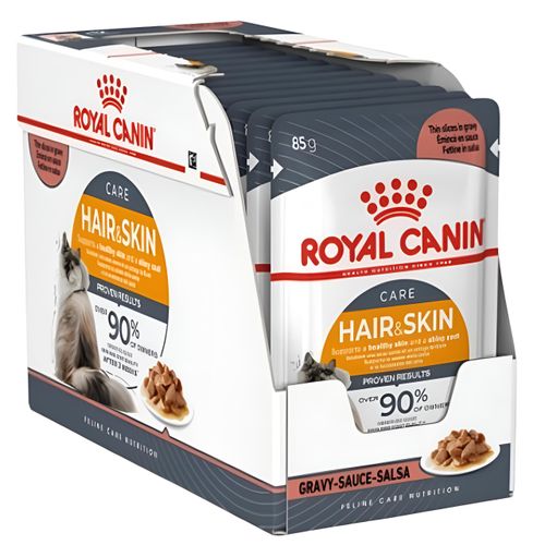 Hair & Skin Pâtée Pour Chat - Pack (12x 85g)