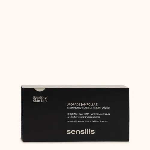 Sensilis Upgrade Ampoules – Soin Intensif Raffermissant (14 × 1,5 Ml)