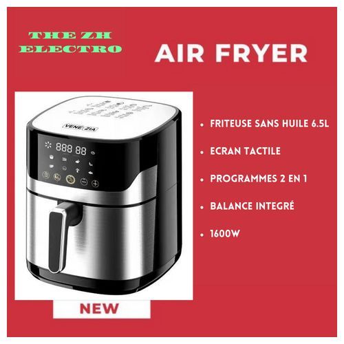 Friteuse à air AF 650AD - Capacité 6,5 L