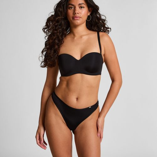 Soutien-gorge Push-up Sans Bretelles À Armatures Préformé Smooth - Noir