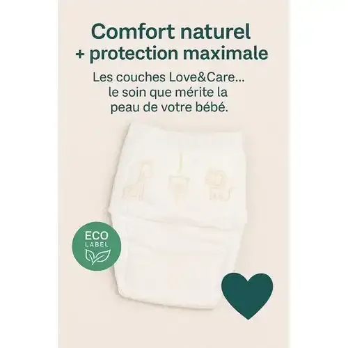 Care Junior Taille 5 - Lot De 264 Couches (6 Paquets De 44)