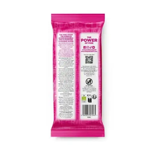 Lingettes Nettoyantes Multi-usages Biodégradables - 72 Lingettes